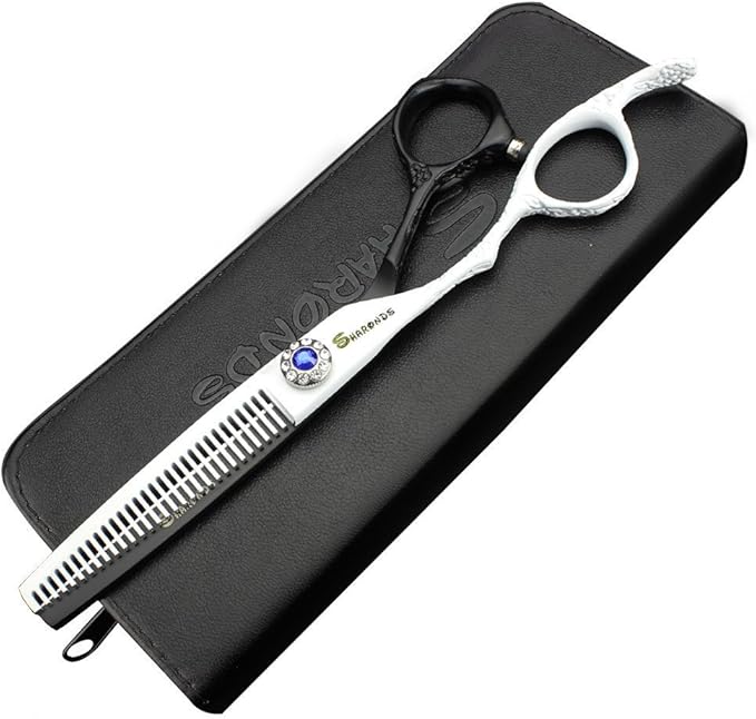 (Left Hand) heasutairisutohea Scissors 6 in Hairdresser Hair is C High Hardness Made of Stainless Steel for Thinning Shear Tools to all over the world
