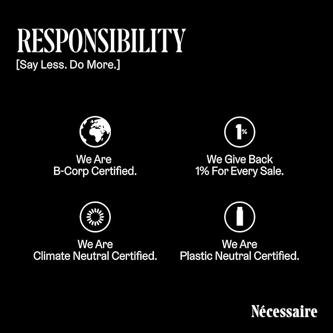 Nécessaire The Hand Retinol. Anti-Age Repair Serum. For Crepiness, Wrinkles, Spots, Brittle Cuticles. 0.25% Pure Retinol. 5% AHA. Dermatologist-Tested. Hypoallergenic. Non-Comedogenic.