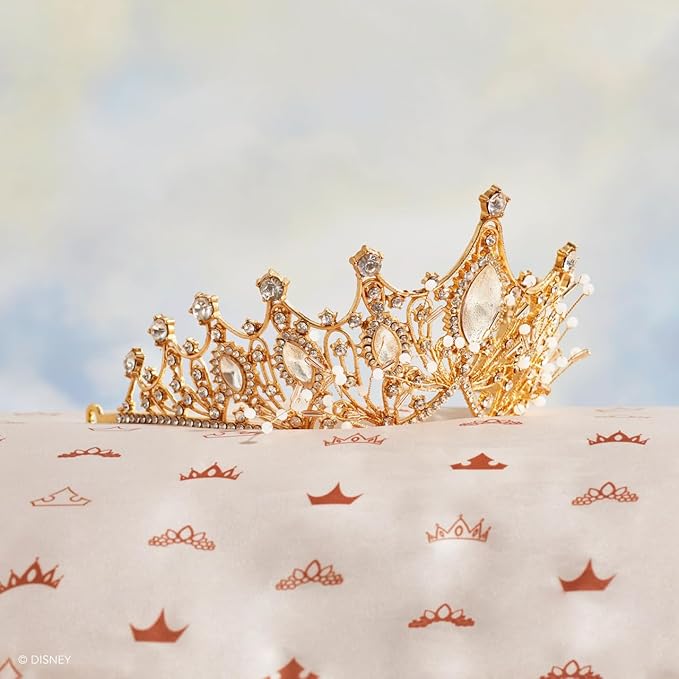 Kitsch & Disney Desert Crown Satin Pillowcase, Softer Than Silk Pillow Cases King, Cooling Pillow Covers, Satin Pillowcase with Zipper for Hair, Skin & Quality Sleep, Wrinkle-Free & Smooth, 19"x36"