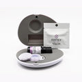 Essence Pearl Travel Case - Wearable Aromatherapy Kit with Nasal Diffuser Rings, Soaking Bay, and 5mL Essential Oil – Portable Wellness Gift Set for On?The?Go Self Care