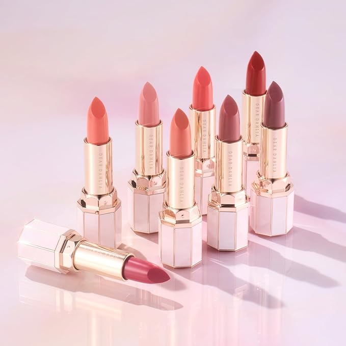 DEARDAHLIA Lip Paradise Sensual Lip Glow (Chloe) - Weightless Hydrating Vegan Lipstick with Glossy Finish, Natural Radiant Glow & Shea Butter Nourishment. 0.11 oz