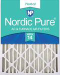 Nordic Pure 16x24x4 Pleated MERV 14 Air Filter 1 Pack by NordicPure