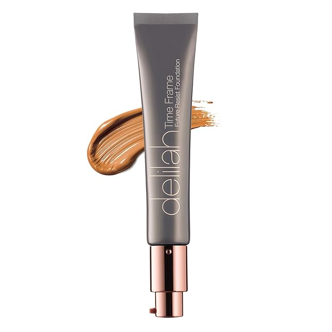 delilah Future Resist Foundation (Shade: Chestnut), 1.28 oz