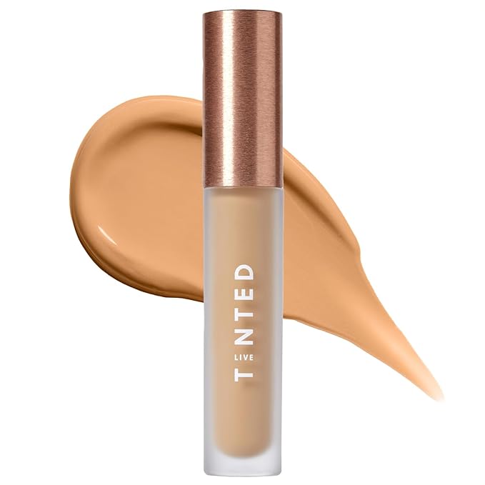 Live Tinted Hueskin Serum Concealer - Medium-to-Full Coverage Concealer with Niacinamide, & Hyaluronic Acid for Dark Circles, Fine Lines & Wrinkles, Buildable Long-Lasting Formula, 0.35 oz Shade 13