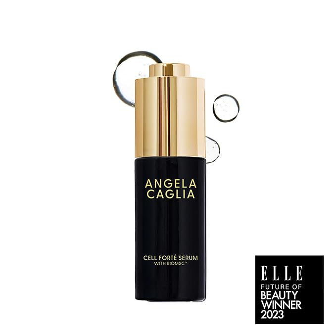 Cell Forté Serum | Billions of Human Stem Cell-derived Exosomes, Growth Factors, and Peptides with Hyaluronic Acid for Fine Lines and Wrinkles - Reduces Sun Damage & Hyperpigmentation - 4 in 1 Formula