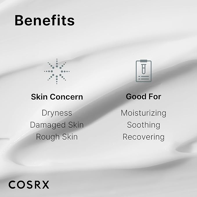 COSRX Hyaluronic Acid Moisturizer for Day & Night with Pro Vitamin B5 (D Panthenol) 50ml/1.69 fl.oz | Propolis Extract, Ceramide, Long Lasting Hydration for Dry, Sensitive Skin, Korean Skin Care