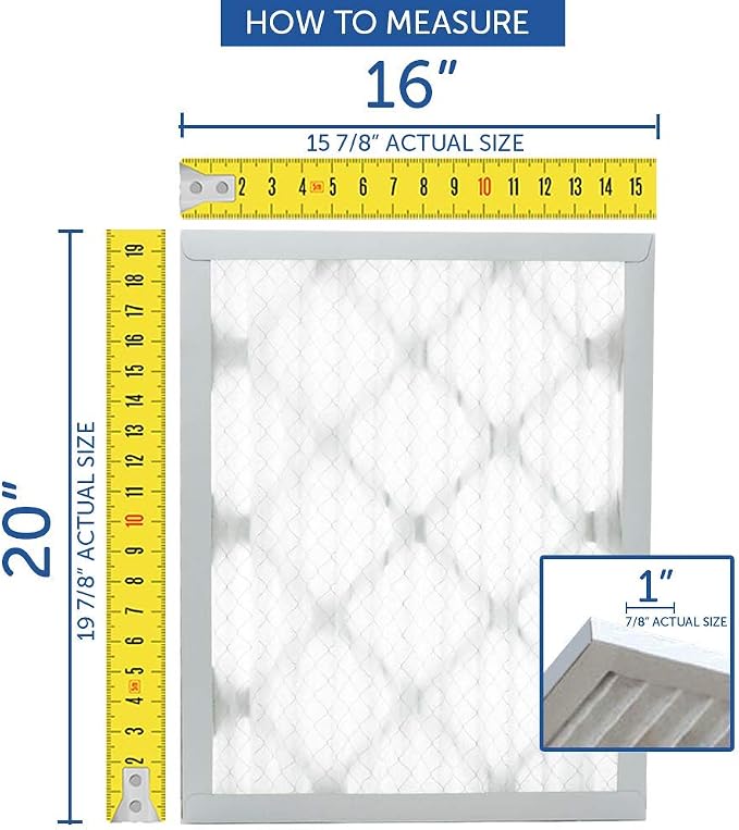 Filters Fast 16x24x2 Pleated Air Filter Merv 11, 2 inch AC Furnace Air Filters - Image 6