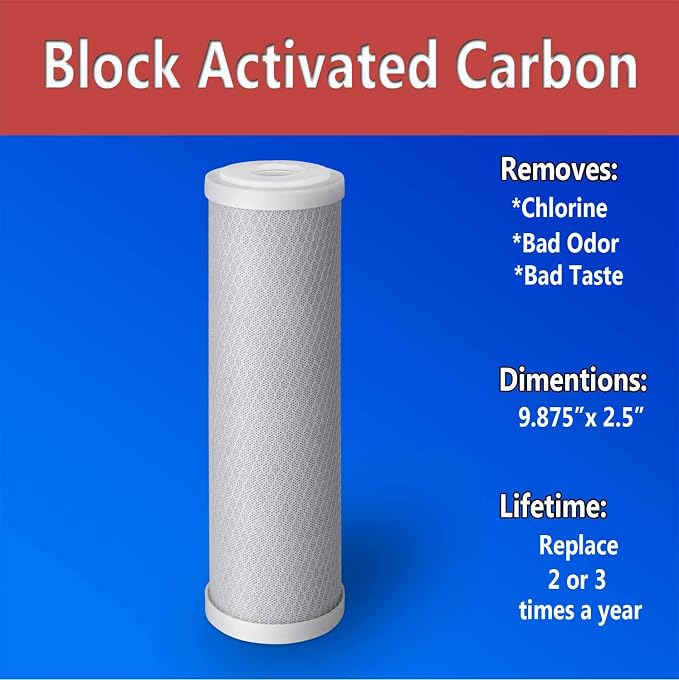 10 Standard Coconut Shell Block Carbon & 10 Four Layers of Filtration - Image 5