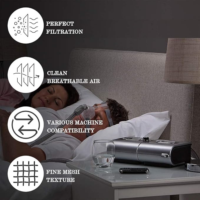 24 Packs CPAP Filters for ResMed AirSense 10, AirCurve 10, and AirStart Series - Image 2