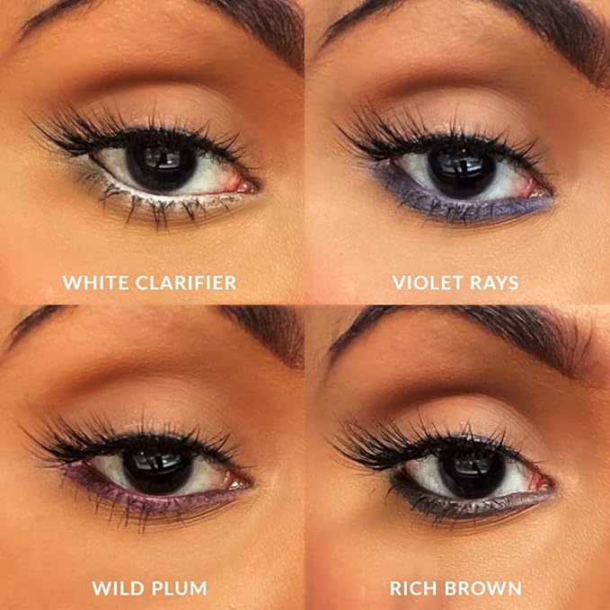 VASANTI Kajal Waterline Eyeliner Pencil - Long-lasting, Waterproof, Smudge-proof, Safe for Sensitive Eyes, Waterline Eye Liner - Opthalmologist Approved and Tested (Rich Brown)