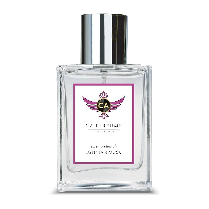 CA Perfume Originals Egyptian Musk for Women and Men Long Lasting Unisex Fragrance Eau De Parfum 1.7 Fl Oz 50ml