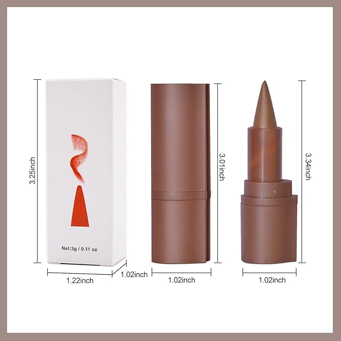 Erinde 2-in-1 Lip Liner and Lipstick Lip Combo Set, Matte Nude Dark Brown Purple Lip Liner Creamy Lip Pencil Crayon, High Pigmented Long lasting Lipstick Makeup, 05# Grapes