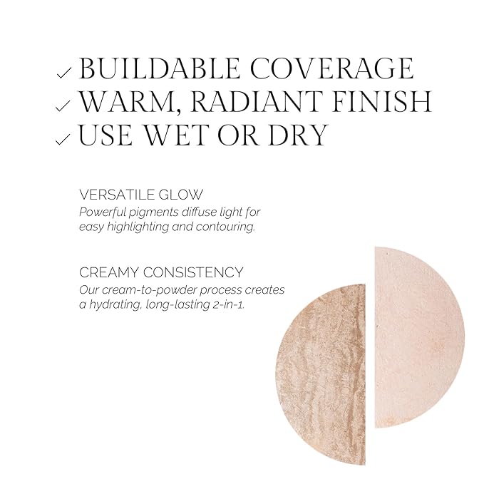 OFIR Sundial Bronzer Highlighter Duo | Bronzer and Highlighter Stick | Buildable Radiance for Complexion Sculpting | Skin-Enhancing Glow | Fair - Very Fair to Light Skin Tones 0.47 OZ
