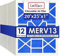LEKEN 20x25x1 AC Furnace HVAC Filter Reusable Electrostatic Filters MERV 13 by LEKEN