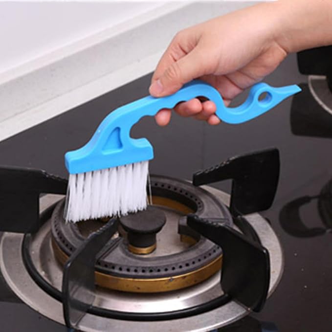 VILLCASE 8pcs Window Groove Cleaning Brush Set Stiff Bristles - Image 4