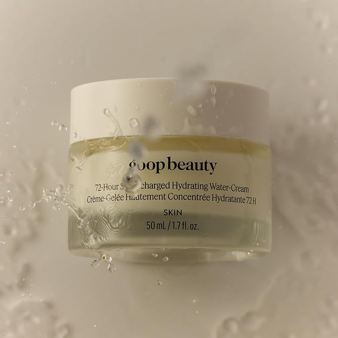 goop Beauty 72-Hour Hydrating Water Cream | Matte Moisturizer for All Skin Types | Niacinamide & Fermented Astragalus Root | Hydrating Face Lotion to Plump, Firm & Reduce the Look of Pores | 1.7 fl oz