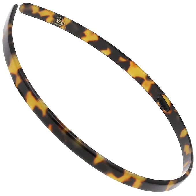 Camila Paris CP3469 French Headband for Women, Handmade Tokyo, Strong Hold Grip Women's Hair Band, Ligth and Very Flexible, No Slip and Durable Styling Girls Hair Accessories, Made in France