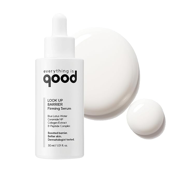LOOK UP BARRIER Firming Serum– Vegan Collagen Peptide Hydrating Formula