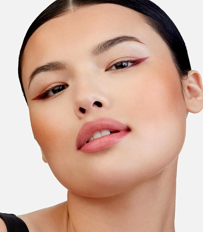 MAKE Beauty Skin Mimetic Microsuede Bronzer Powder - Matte Bronzing Powder Contour, Buildable Formula, Non Comedogenic, Long Lasting Color. Shade - Lunar for Fair to Light Skin