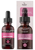 Purifect Anti-Aging Rosehip Oil Facial Serum for Acne Scars, Wrinkles, Moisturizes and Repairs – Made in USA | Naturally Fortified with Retinol (Vitamin A) & Vitamin E for Brighter, Radiant Complexion