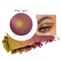 evpct Rose Red Gold Shimmer Sparkle Chameleon Duo Chrome Multichrome Gothic Iridescent festival Eyeshadow Palette, Single Mini Eye Shadow Palette Makeup for Older Women, Glitter Eyeshadow Stick, 01