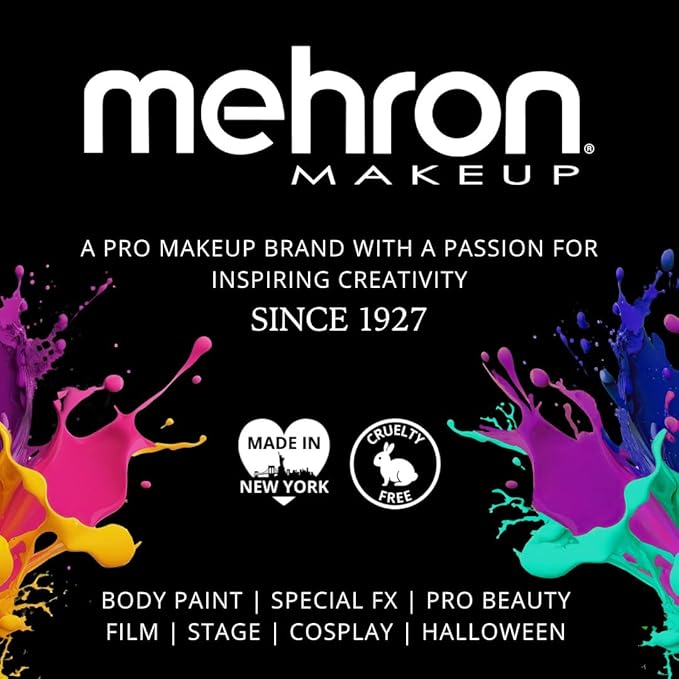 Mehron Makeup CreamBlend Stick | Face Paint, Body Paint, & Foundation Cream Makeup | Body Paint Stick Perfect for Halloween .75 oz (21 g) (Light Tan)