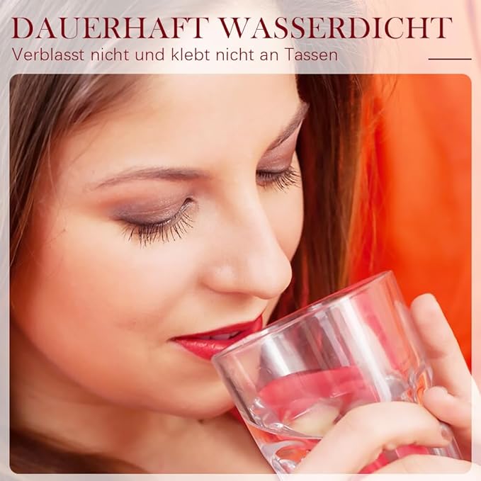 12 Color Cream Lip Gloss, Upgraded Waterproof Long-Lasting Moisturizing Natural Jelly Lipstick for Women, Non-Stick to Cup (#01, 1pack)
