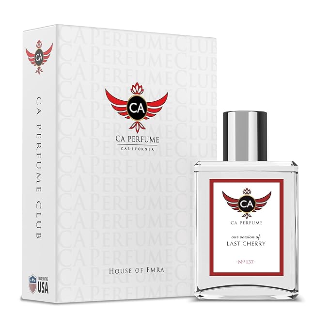 CA Perfume Impression of Last Cherry For Women & Men Fragrance Eau de Parfum Spray Refillable Bottle 1.7 Fl Oz/50ml-X1