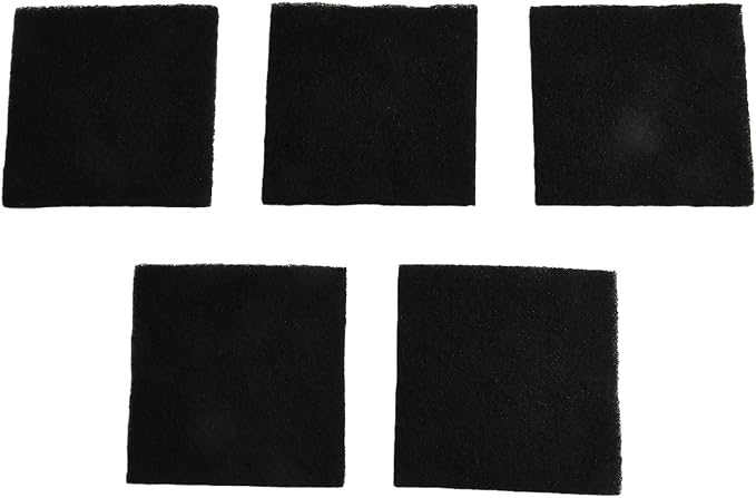 Activated Carbon for Compost Bins, Square 8x8x0.5 cm, Replaceable Compost Bin by Unknown