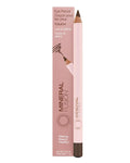 Mineral Fusion Eye Pencil (Dark Brown - Touch) - Eyeliner with Soothing Chamomile, Meadowfoam & Vitamin E - Smooth & Long Lasting, Hypoallergenic, Non-Irritating Eye Makeup