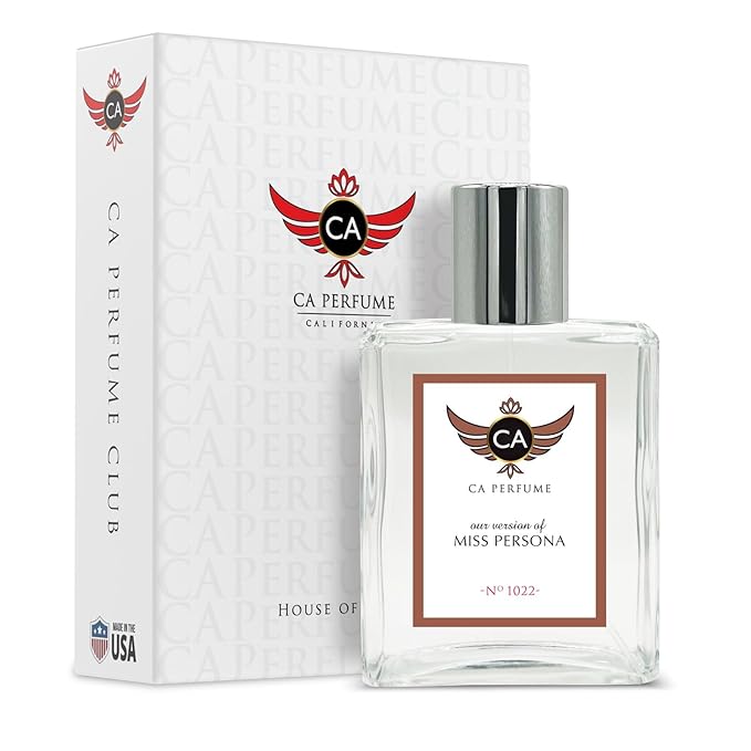 CA Perfume Impression of Miss Persona for Women & Men Eau De Parfum Spray Long Lasting Floral Woody Musk Perfume (3.4 Fl Oz / 100ml)