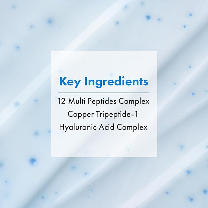 TOSOWOONG Copper Peptide 12 Cream, 99% Purity of Copper Tripeptide-1, GHK-Cu, 12 Multi-Peptide Powerful Anti Aging Formula for Fine Lines, Firming, Skin Elasticity, Korean Skincare, 50ml / 1.69 fl.oz.