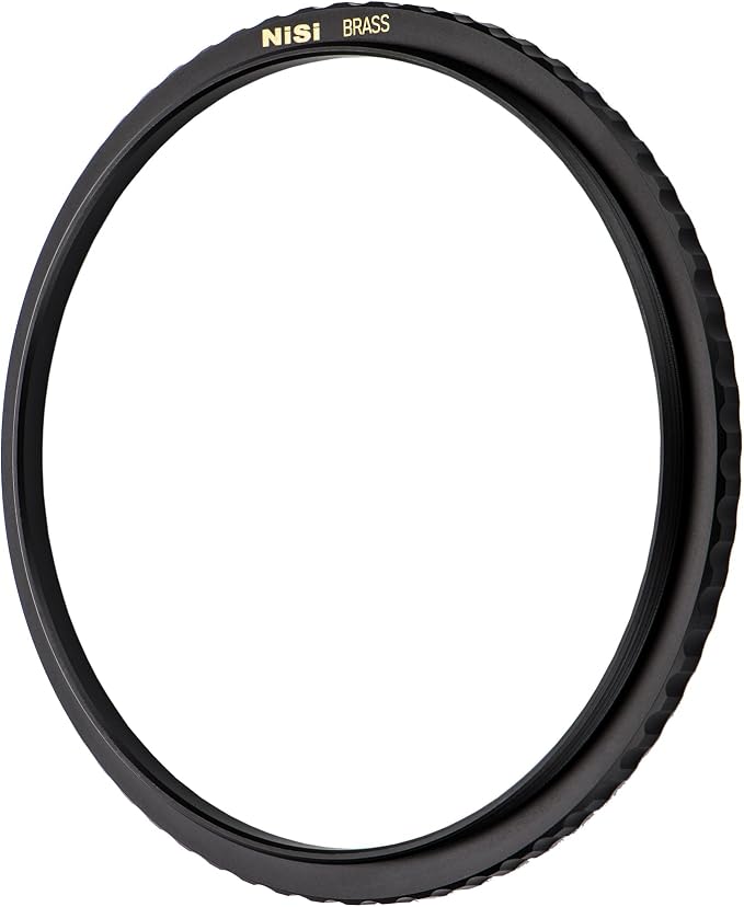 NiSi - Brass Pro 58mm to 82mm Step-Up Ring - Threaded Stepping Adapter Ring by NiSiOpticsUSA