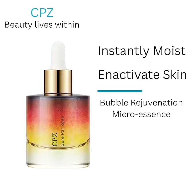 Skincare’s Deep Hydrating Face Serum and Micro-Essence Lotion minimize pores, firm skin, and refresh your complexion with a bubble-infused cleanser and anti-aging rejuvenating serum for women.
