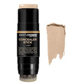 Gentlehomme Men's Concealer Stick with Brush for Dark Circles Eraser, 4 Shades, Light
