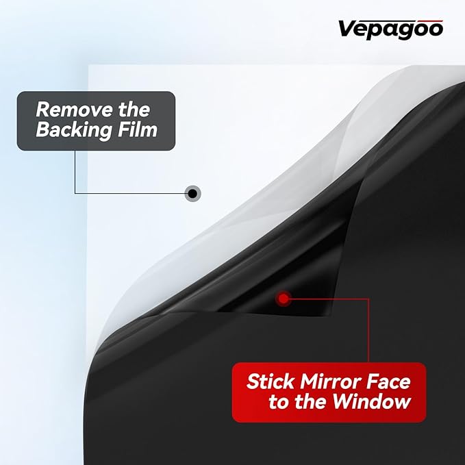 Vepagoo Nano Ceramic Car Window Tint Film 35% VLT- 20" in 100Ft Privacy Window Tint, Blocks UV/IR Rays, Heat & Glare - Scratch Resistance Car Window Film