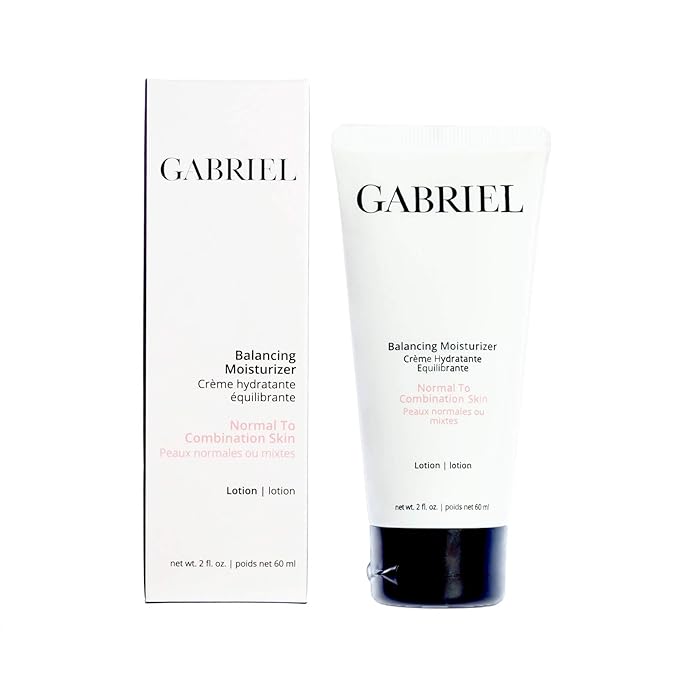 Gabriel Cosmetics Moisturizer, Vegan, Natural, Paraben-Free, Non GMO, All-Natural Skincare, 2 fl oz. (2 Fl oz, Balancing)