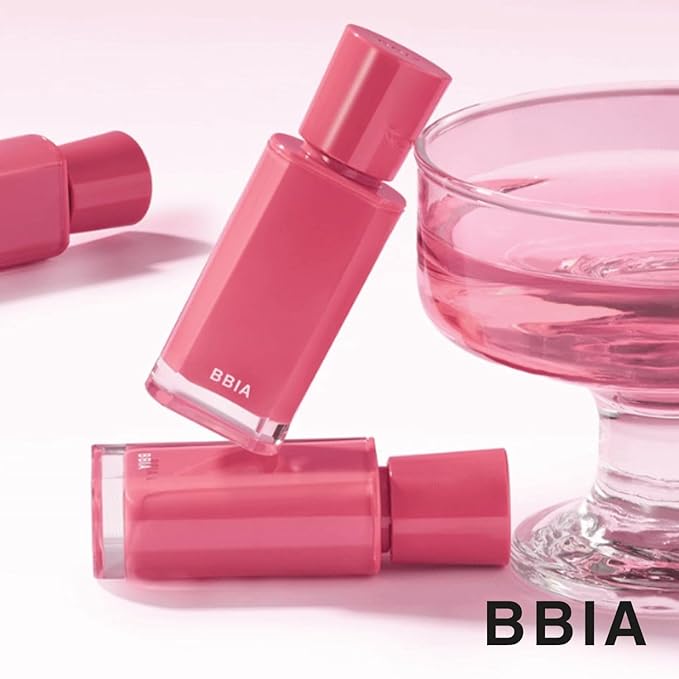 BBIA Glow Tint – Lip Plumping Volumizing Glossy & Glowy Lip Stain Naturally Moisturizing Comfortable Texture Lightweight Long-Lasting Vivid Color Non-Sticky Korean Makeup (21 BLOOM, Pack of 1)