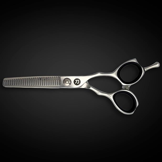 Saki Kotaro 6 Inch Set of Hair Cutting Shears - For Professional Hairdressers and Barbers - Hair Scissors and Thinning Shears for Hair Cut - Made from Japanese 440C Steel