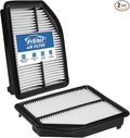 2PCS Engine Air Filter Fit for 2012 2013 2014 Honda CR-V CRV Engine Filter by RVgolf
