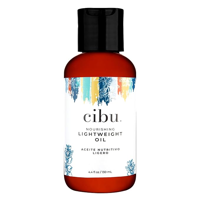 CIBU Nourishing Argan Oil Hair Serum | Anti-Frizz, Heat Protectant & Anti-Breakage Formula | Lightweight Hair Treatment | 4 Ounces