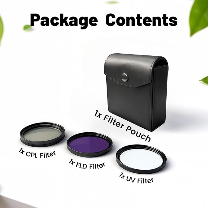 46mm UV/CPL/FLD Lens Filter Kit - Image 2