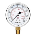 SENCTRL 0-160 Psi Glycerin Liquid Filled Air Pressure Gauge, 2.5" Dial Size by senctrl