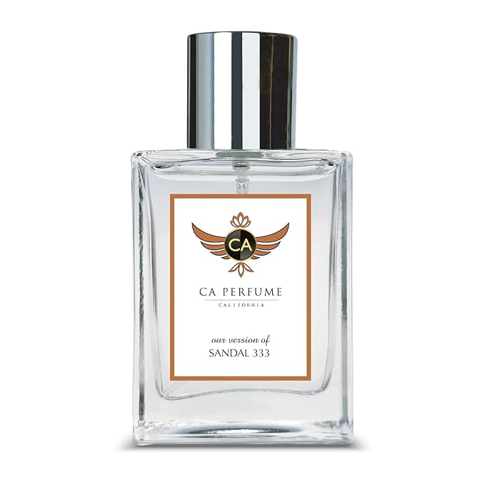 CA Perfume Impression of Santal for Men Woody Aromatic Fragrance Long Lasting Mens Cologne Eau De Parfum 1.7 Fl Oz 50ml