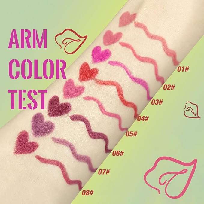 evpct Plum Red Triangle Lip Liner Pencil Stick for Women, Retractable Lips Liner Pen Triangle Tip for Sculpting & Filling & Plumping, Longwear Lipliners Pencil, Vegan Cruelty Free Lip Filler Plumper