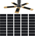 40 Pcs Ceiling Fan Filters for Blades, Fan Air Purifier Pads by Zejoot