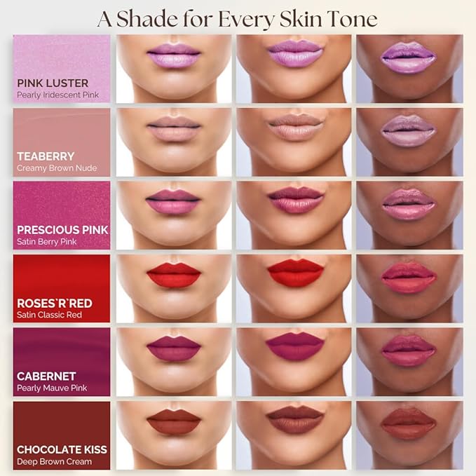 Essence Of Argan Pink Lip Stick for Cracked and Dry Lips - 100% Pure Argan Oil, Shea Butter, Jojoba Oil & Aloe Vera - Hydrating Long Lasting Lipstick - Deep Moisturizing Pink LipStick for Women