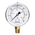 SENCTRL 0-30 PSI Glycerin Liquid Filled Low Pressure Gauge, 2.5" Dial Size by senctrl