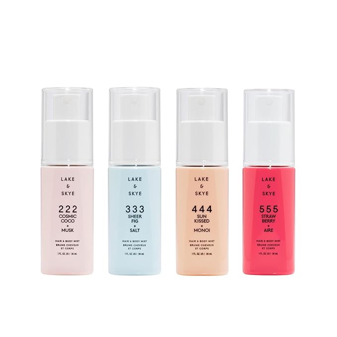 Lake & Skye Limited Edition Hair & Body Mist Discovery Set
