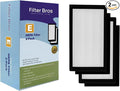 Filter Bros HEPA Filter E Replacement Fits GermGuardian FLT41002PK AC4100 AC4175 by FilterBrosHand-CraftedLiving